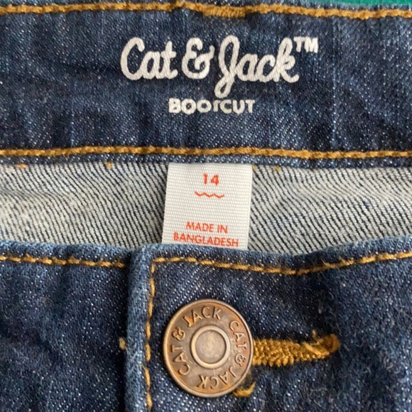 Set of 2 “Cat & Jack” Size 14 Jeans 👖Like New - Picture 16 of 16